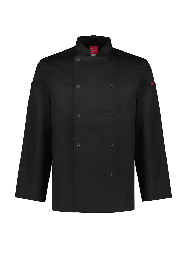 Mens Long Sleeve Zest Chefs Jacket