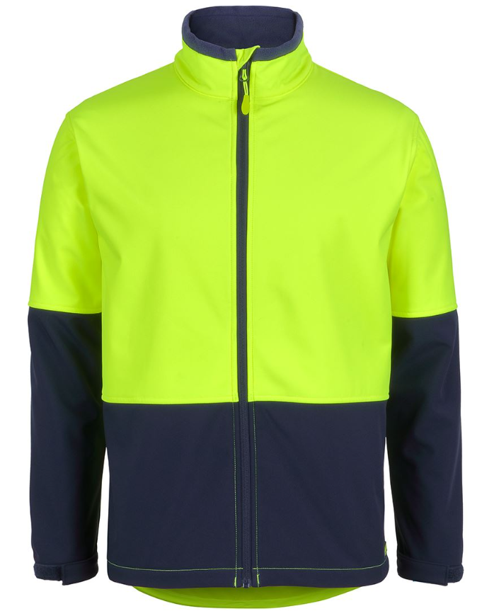 Hi Vis Three Layer Softshell Jacket