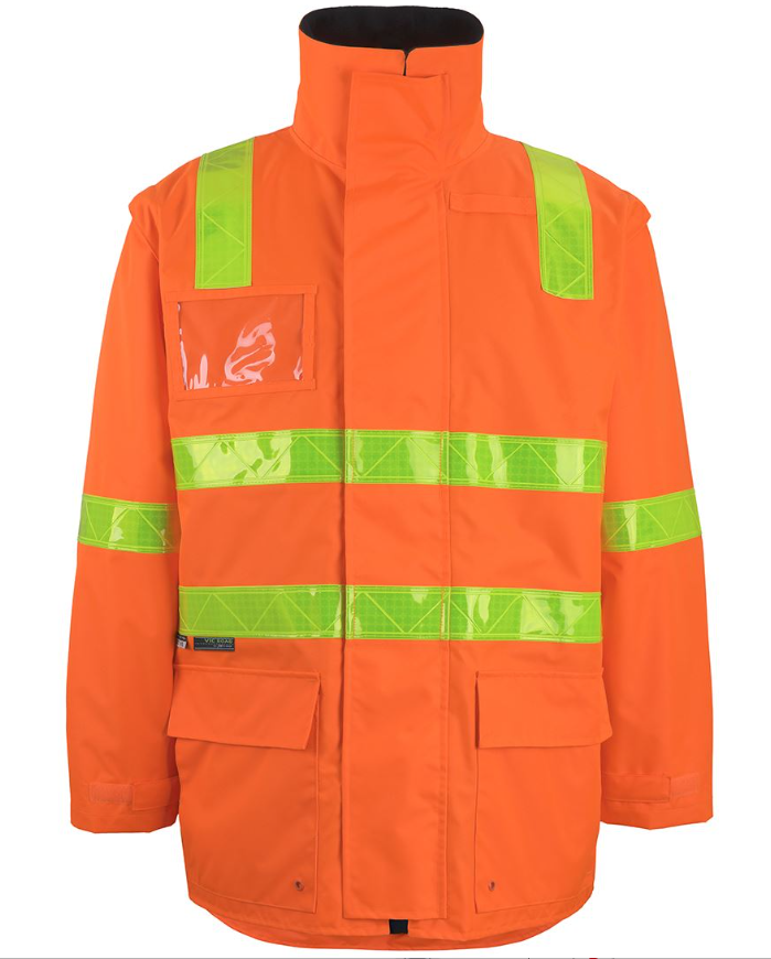 VIC Road (D+N) Zip Off Sleeve Longline Jacket
