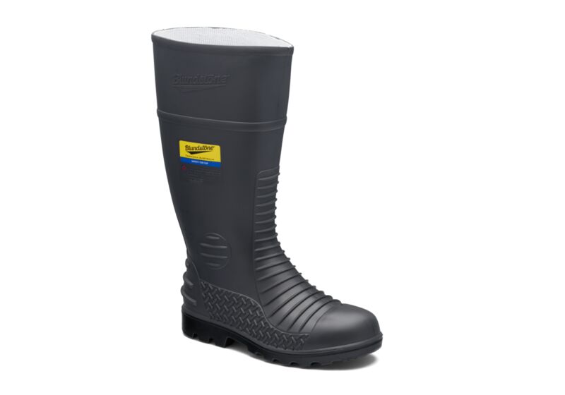 Blundstone 025 Grey waterproof safety gumboot