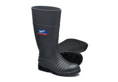 Blundstone 028 Grey waterproof Metatarsal guard gumboot with Penetration resistant midsole