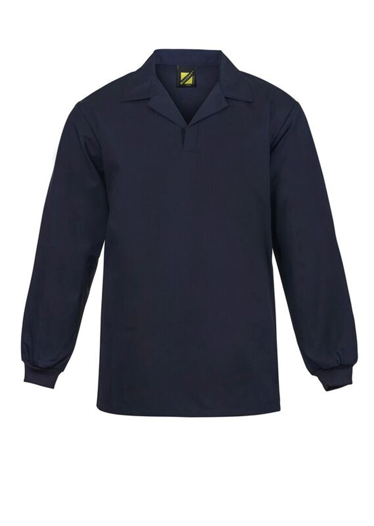 Workcraft WS3186 Long Sleeve Food Industry Jacshirt in Dark Navy