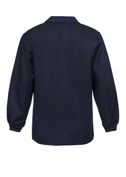 Workcraft WS3186 Long Sleeve Food Industry Jacshirt in Dark Navy