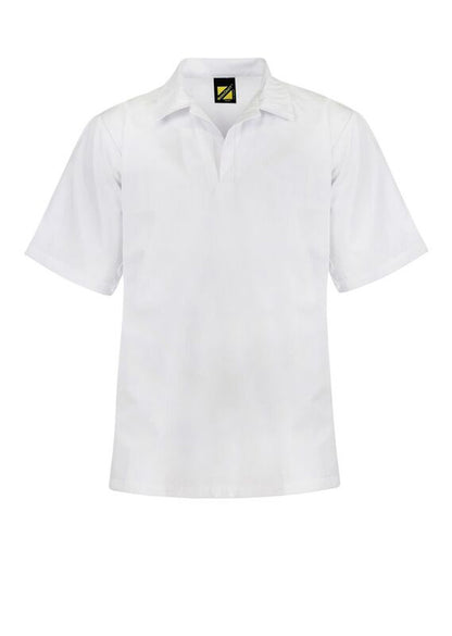 Workcraft WS3001 Short Sleeve Food Industry Jacshirt in White