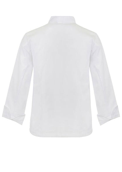 Chefscraft CJ048 Lightweight Executive Long Sleeve Chefs Jacket in White