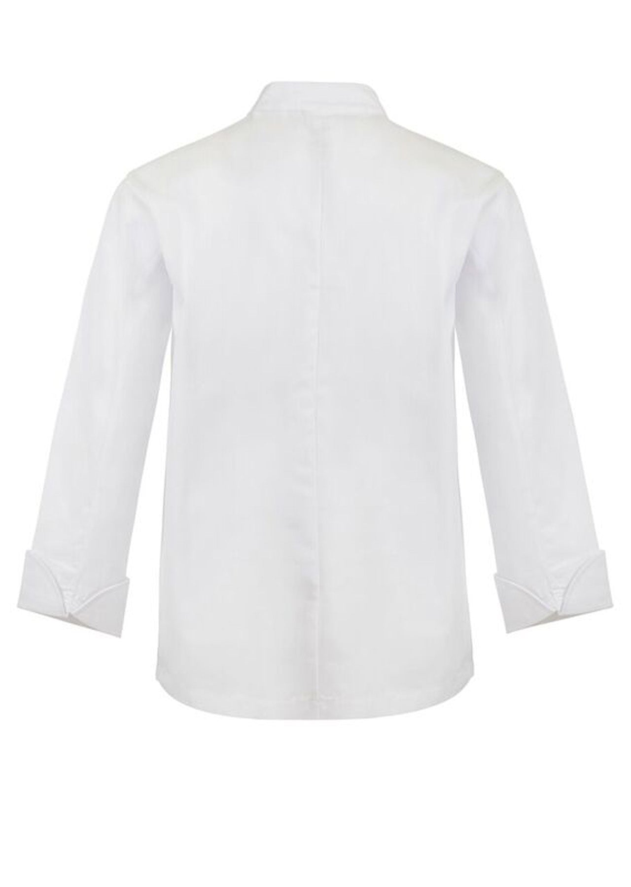 Chefscraft CJ031 Classic Chef Jacket -LS in White Jkt / White Buttons
