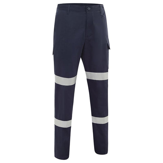 WORKIT Workwear Lightweight Cotton Drill Biomotion Taped Cargo Pants