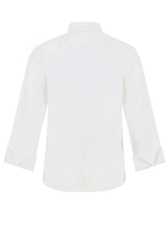 Chefscraft CJ043 Long Sleeve Chefs Tunic With Concealed Front in White