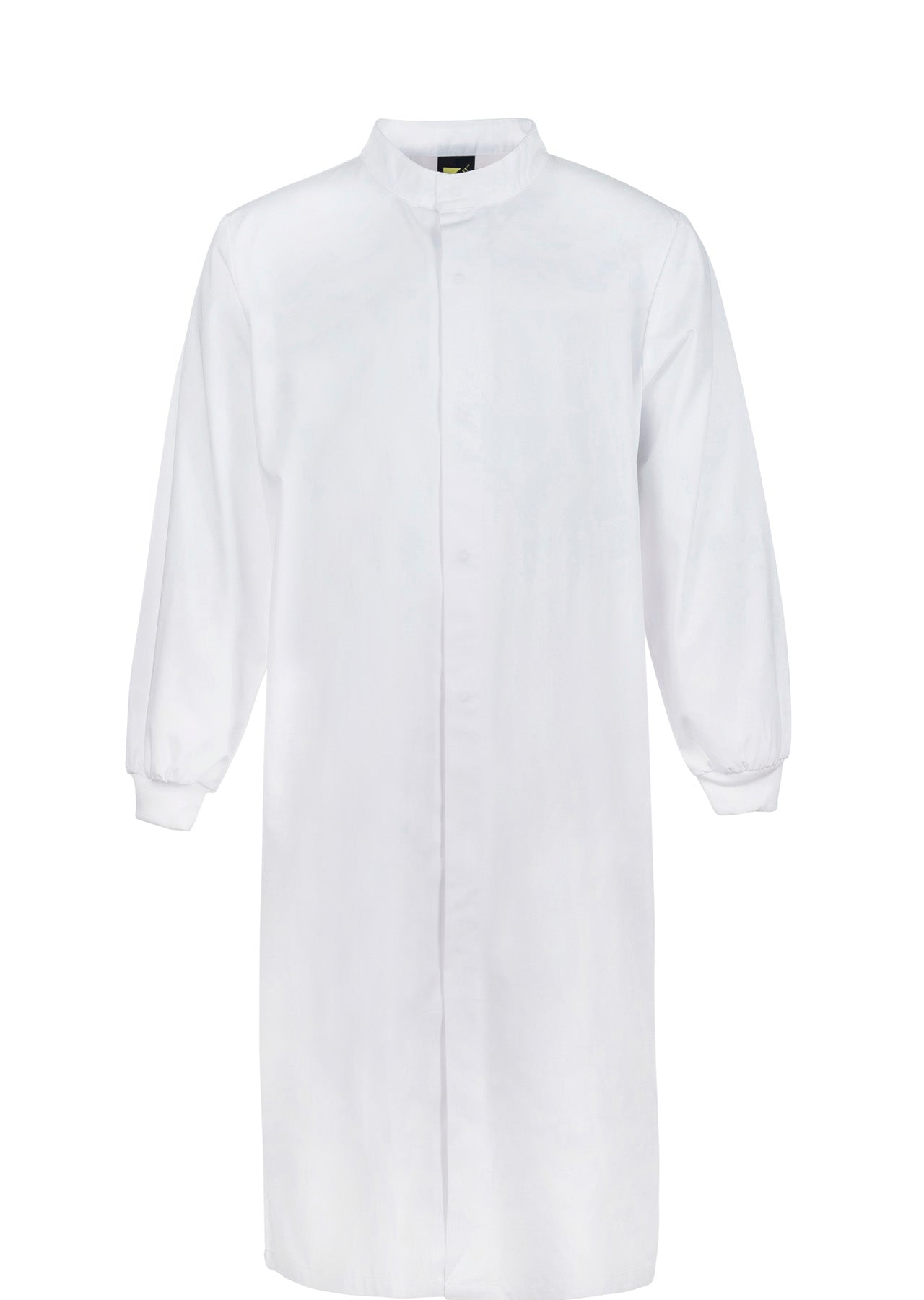 Workcraft WJ3020 Food Industry Long Length Dustcoat With Mandarin Collar in White