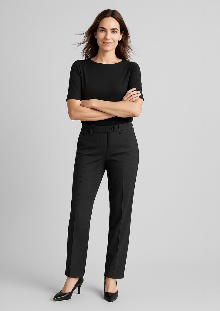 BizCorporate 14011 Womens Comfort Wool Stretch Relaxed Pant