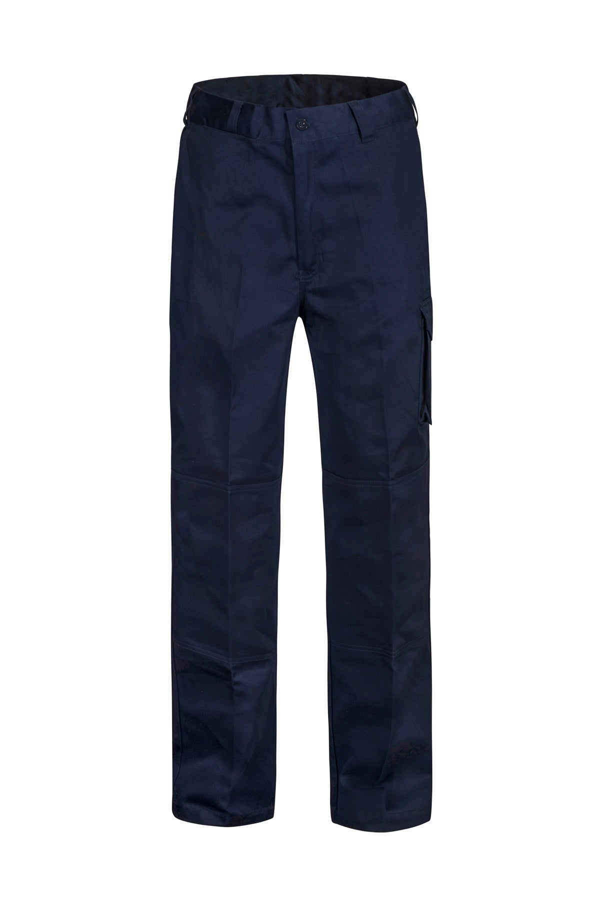 Workcraft WP3060 Mens Mid-Weight Cargo Cotton Drill Trouser in Navy
