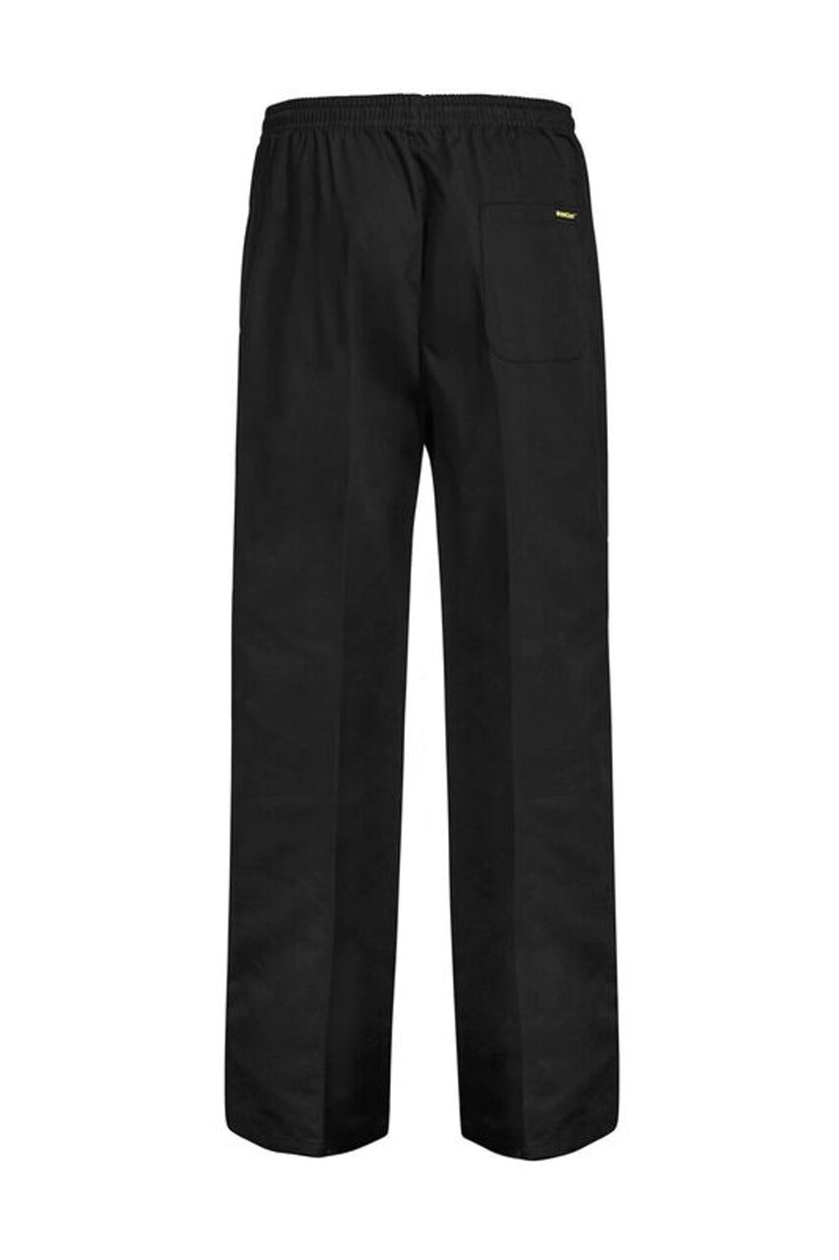 Workcraft WP3004 Food Industry Elastic Drawstring Pant in Black
