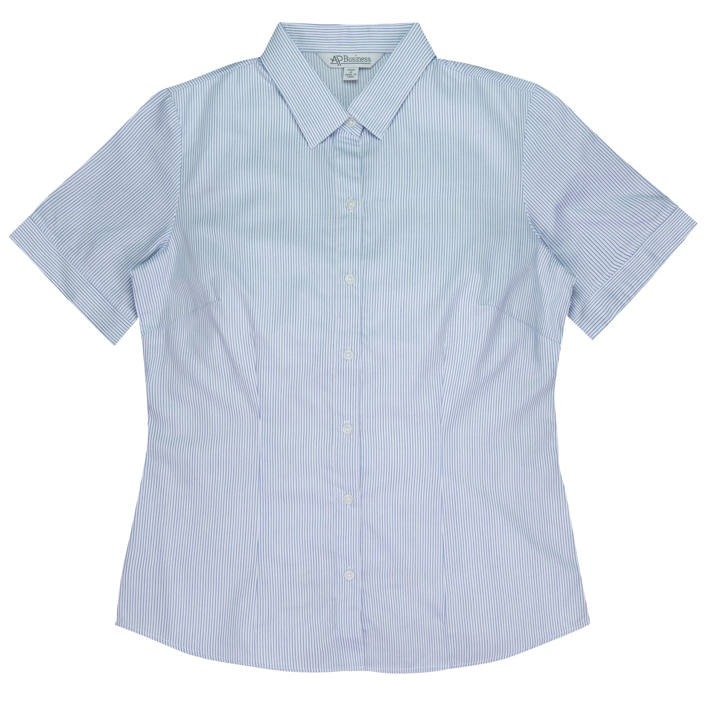 Henley Lady Shirt Short Sleeve