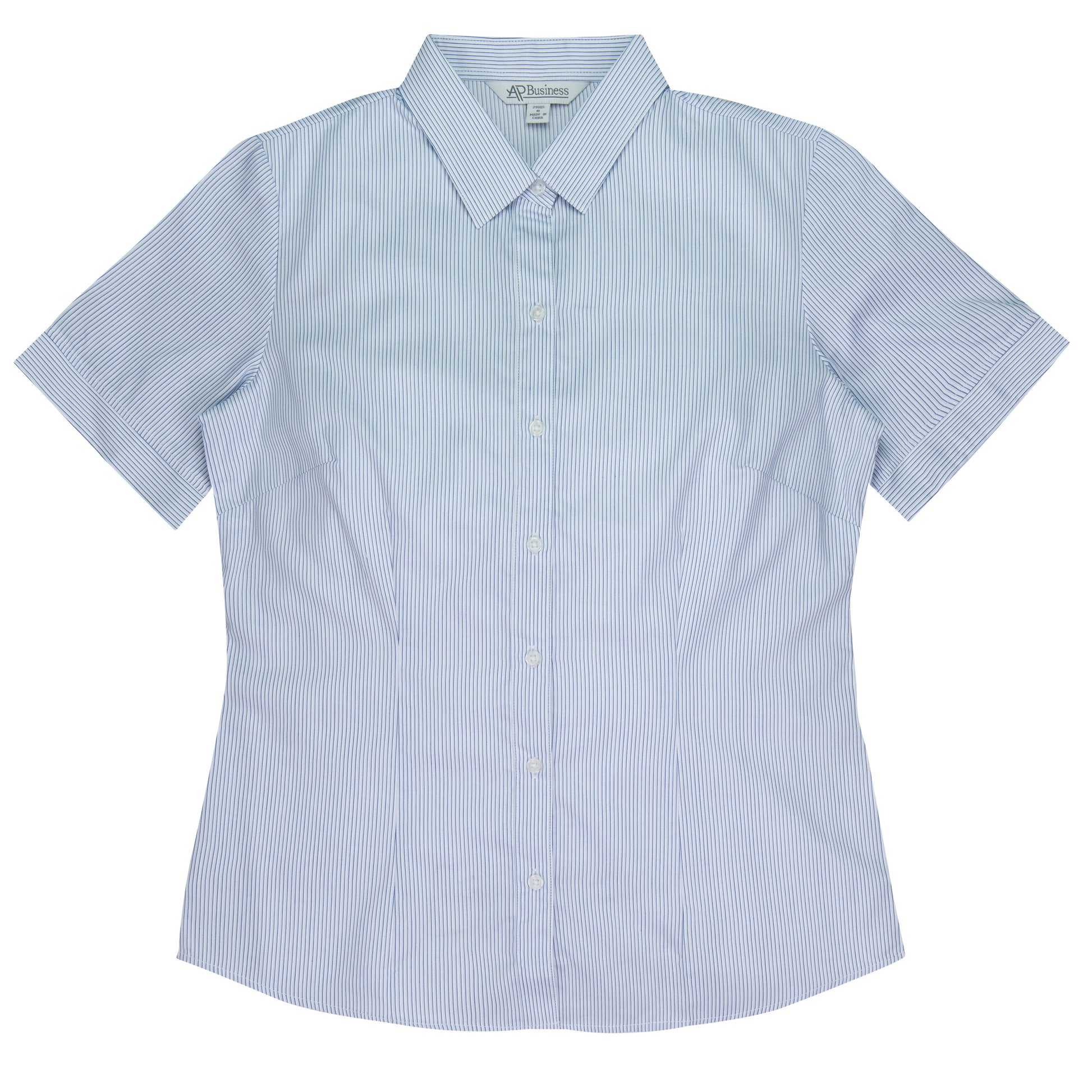 Henley Lady Shirt Short Sleeve
