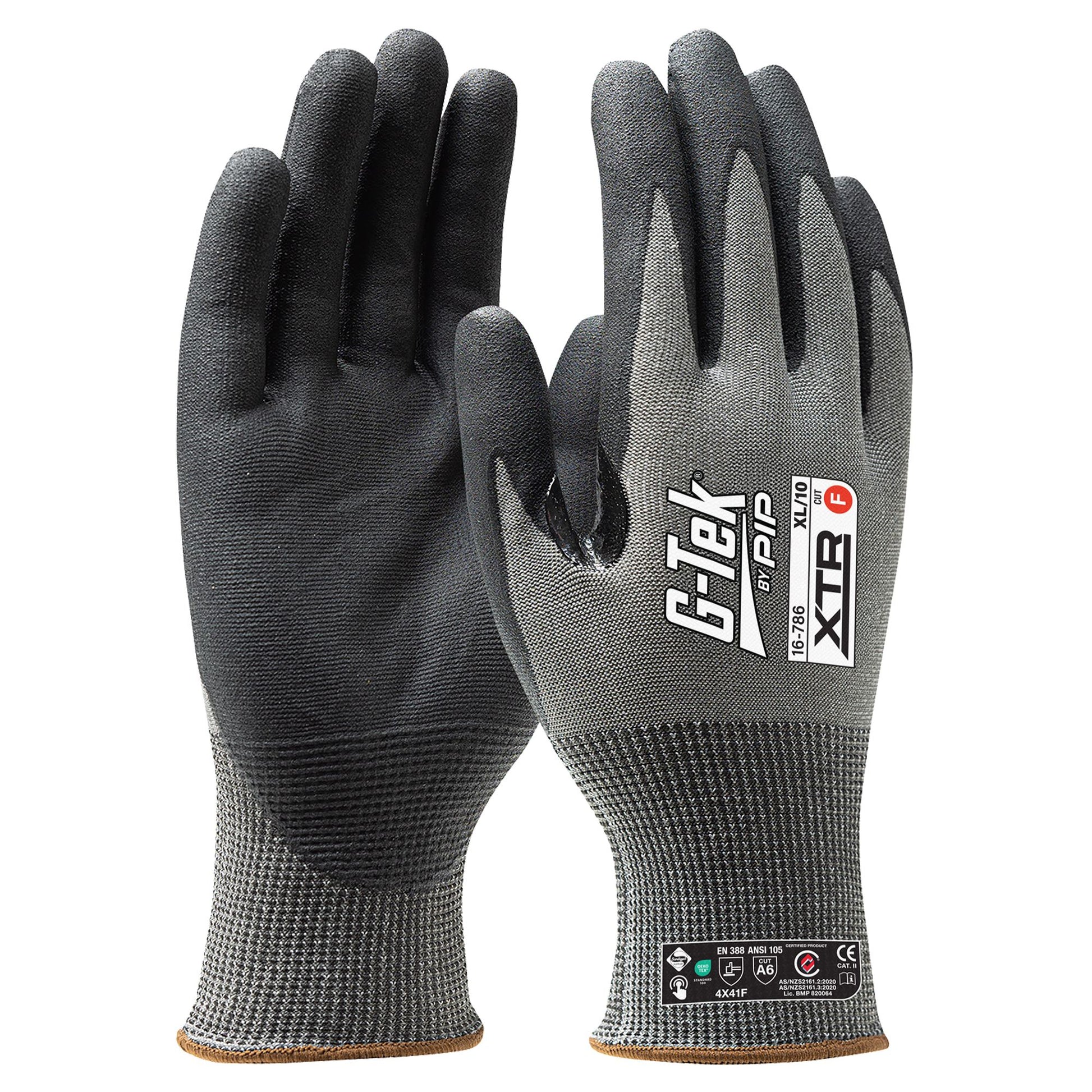 PIP G-Tek XTR 18G Cut F Palm Dip Glove