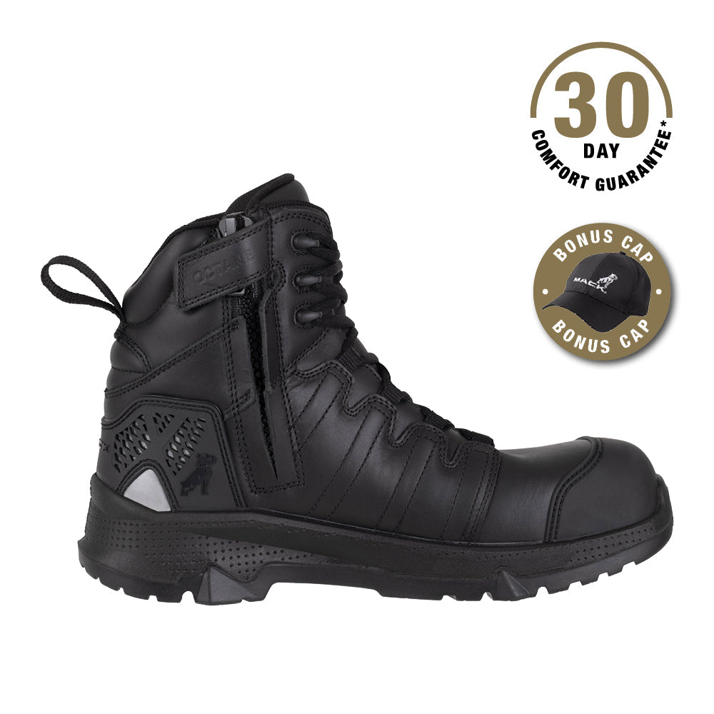 MKOCTAN2Z Mack Octane 2.0 Zip Safety Boots