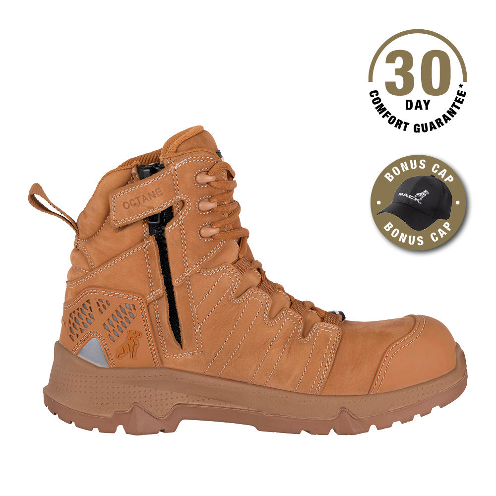 MKOCTAN2Z Mack Octane 2.0 Zip Safety Boots