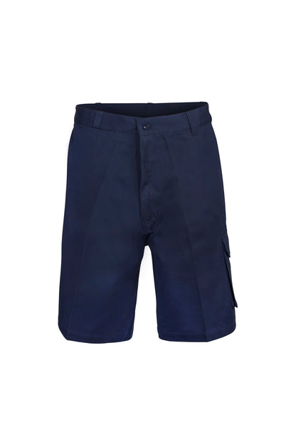 Workcraft WP3046 Mens Cargo Cotton Drill Shorts in Navy