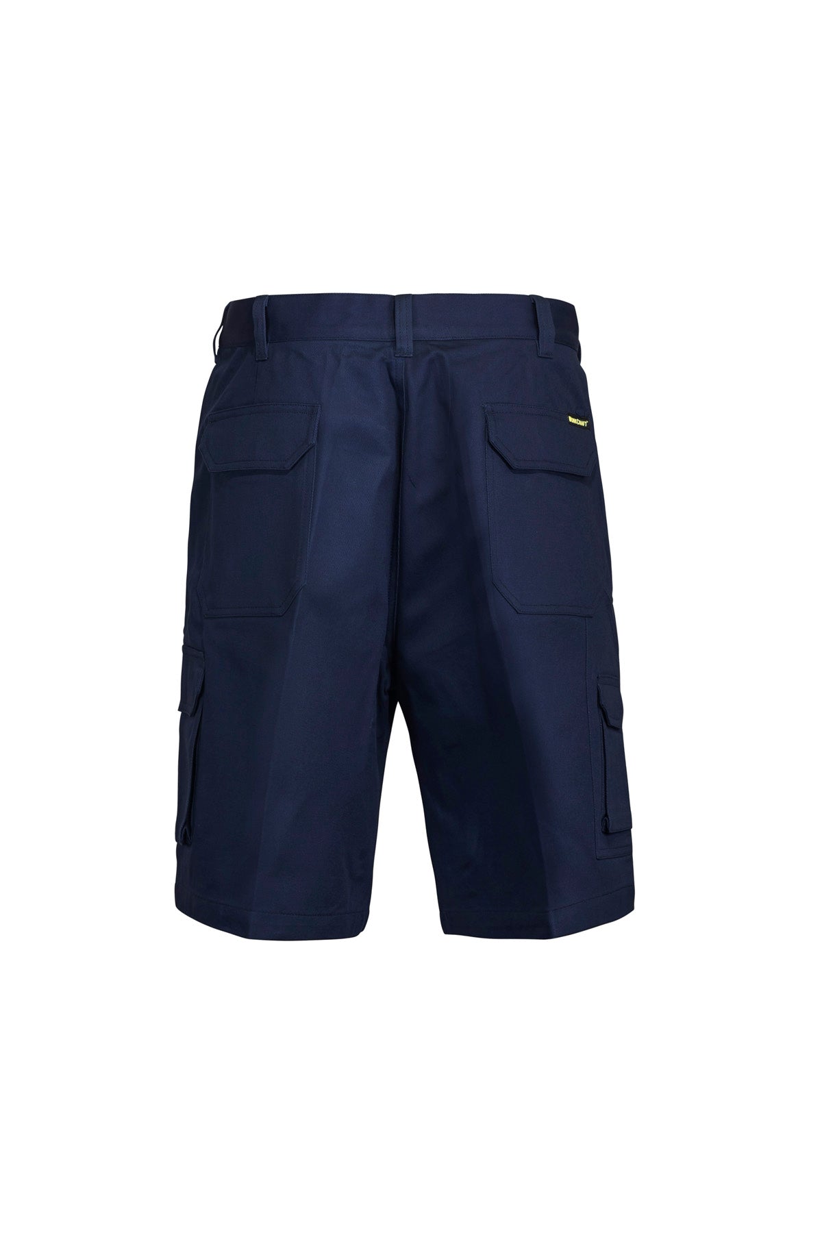 Workcraft WP3046 Mens Cargo Cotton Drill Shorts in Navy