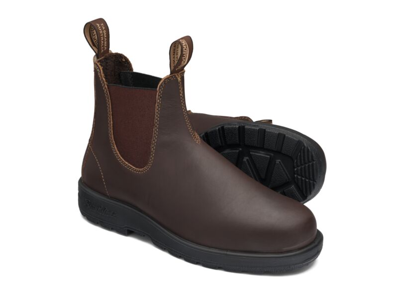 Blundstone 200 Chestnut water resistant upper elastic side boot