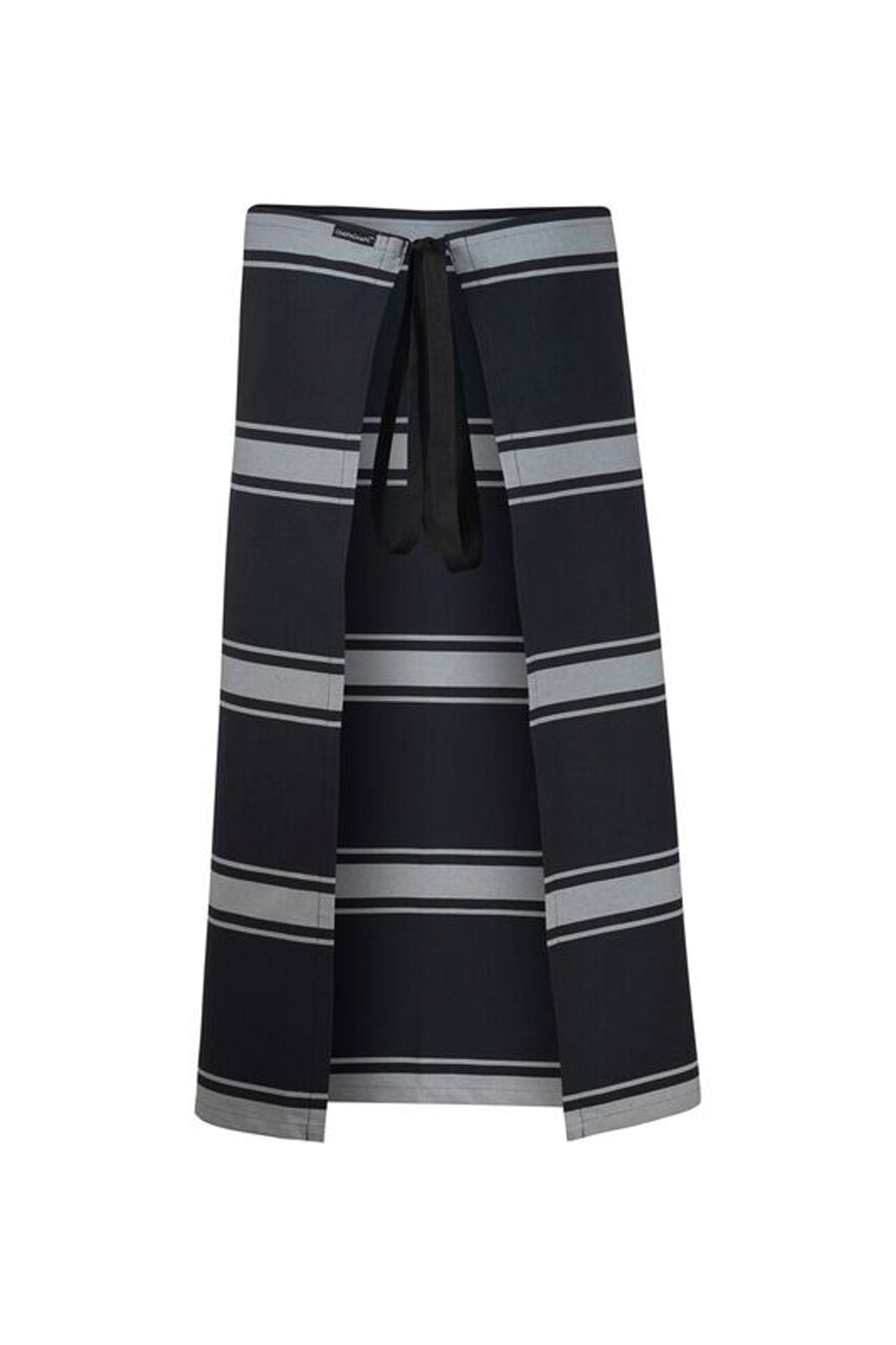 Chefscraft CA004 3/4 Length Butchers Stripe in Navy / White