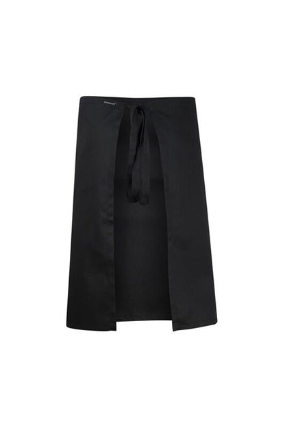Chefscraft CA016 Half Apron in Black