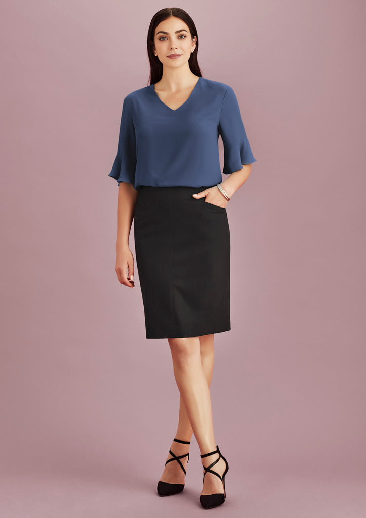 BizCorporate 20717 Womens Siena Bandless Pencil Skirt