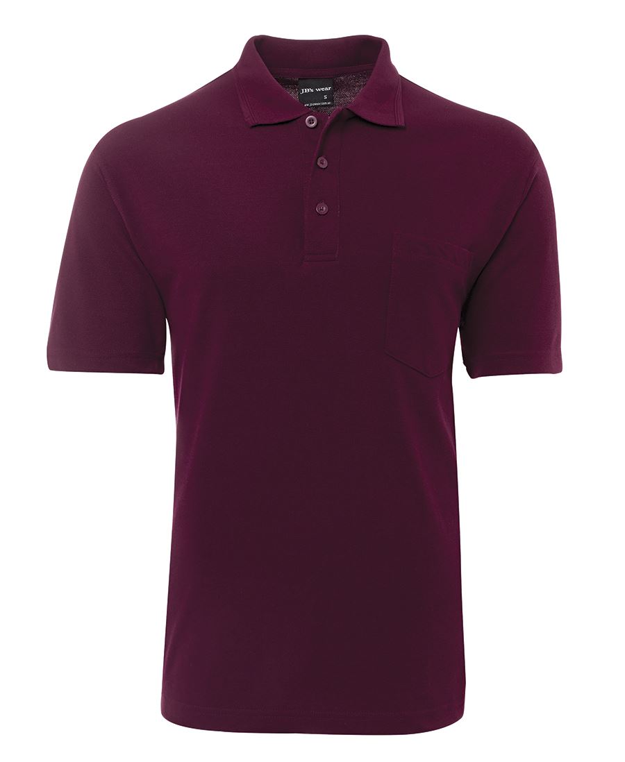 JB's 210 Pocket Polo Charcoal Marle -S