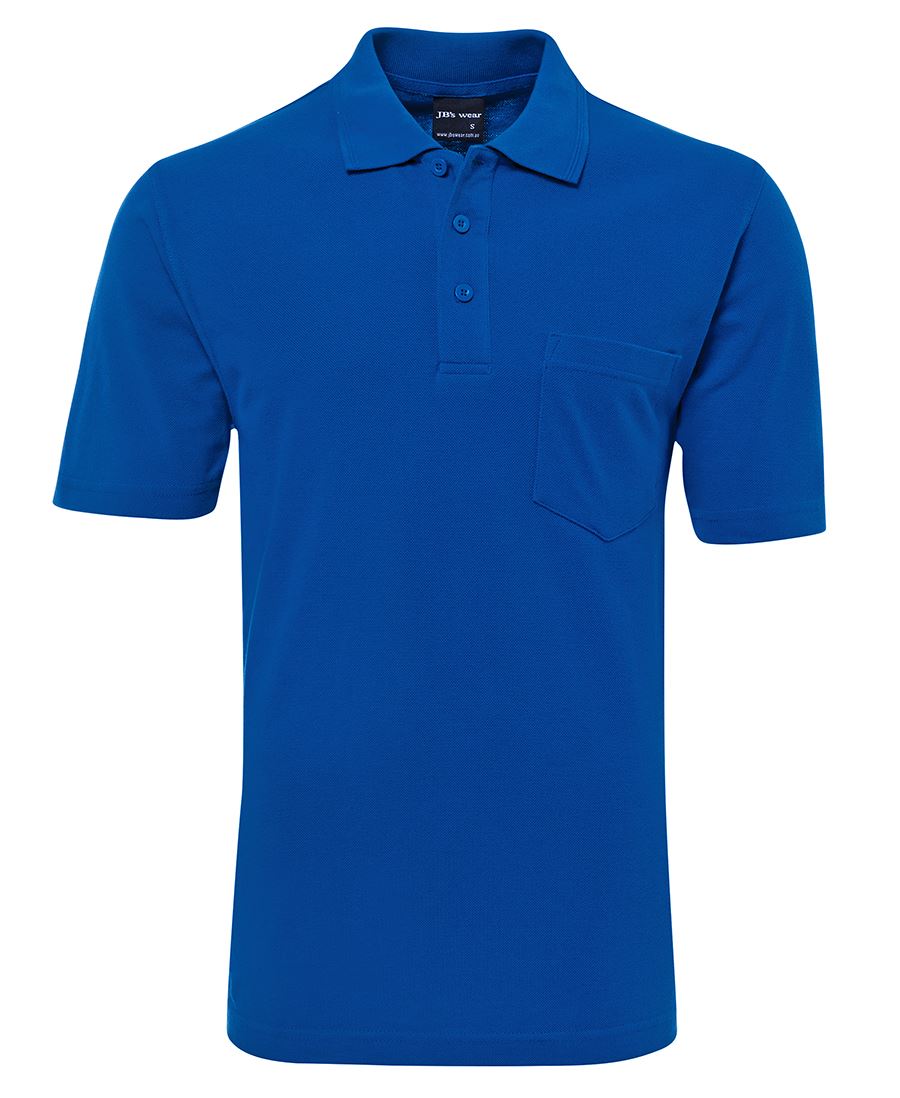JB's 210 Pocket Polo Charcoal Marle -S