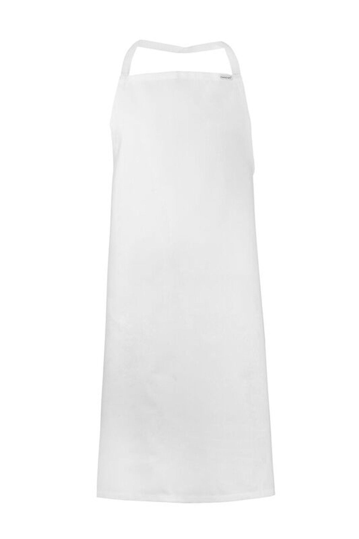Chefscraft CA001 Full Bib Apron in White