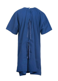 Medi-8 M811255 Bariatric Gown With Neck And Shoulder Studs in Dark Blue