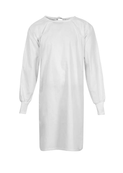 Medi-8 M81809 Patient Gown – Long Sleeve in White