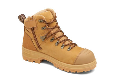 Blundstone 243 Wheat water-resistant nubuck safety boot