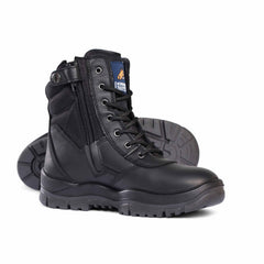 Black Hero - 951  Non-Safety High Leg ZipSider Boot