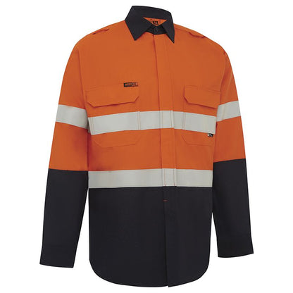 WORKIT Workwear Flarex PPE1 FR Inherent 155gsm Lightweight Taped Shirt