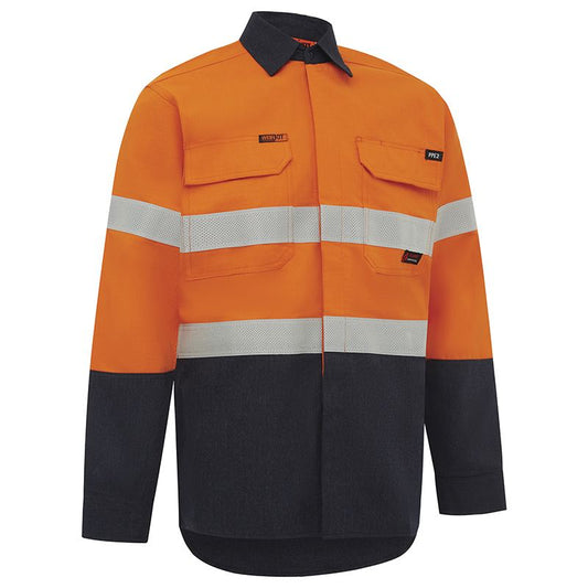 WORKIT Workwear Flarex Ripstop PPE2 FR Inherent 197gsm Taped Shirt