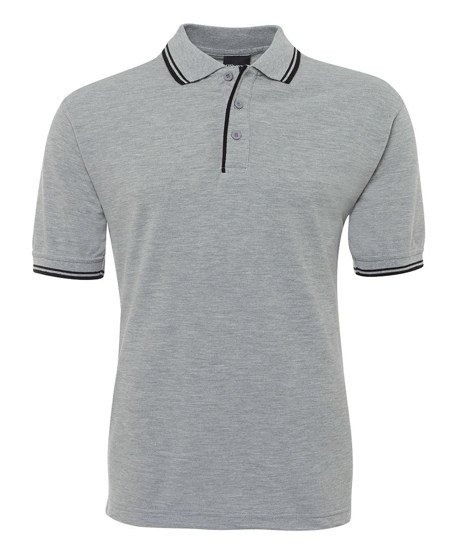 JB's Contrast Polo Black/Red