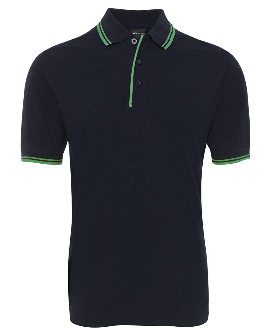 JB's Contrast Polo Black/Red