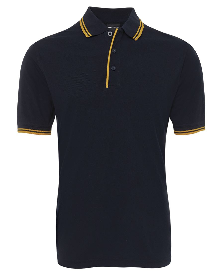 JB's Contrast Polo Black/Red