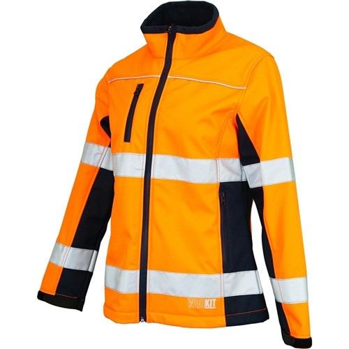 WORKIT Workwear Womens Biomotion Taped Softshell Jacket