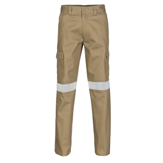 3319 Cotton Drill Cargo Pants With 3M R/Tape