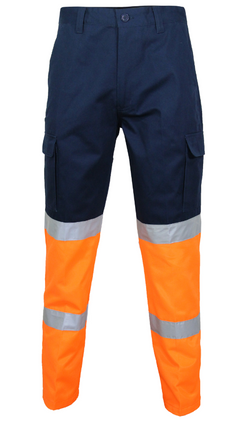 Middle Weight 2 Tone Bio Motion Cargo Pants With CRS R/Tape