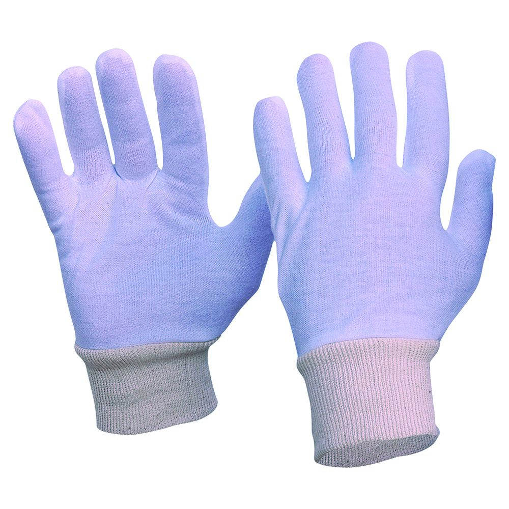 Pro Choice Safety Gear Interlock Poly/Cotton Liner Knit Wrist Gloves Ladies Size