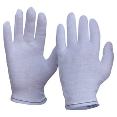 Pro Choice Safety Gear Interlock Poly/Cotton Liner Hemmed Cuff Gloves Mens Size
