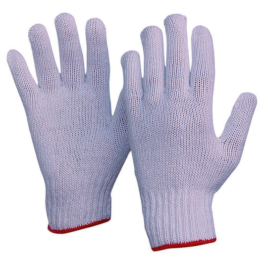 Pro Choice Safety Gear Knitted Poly/Cotton Liner Gloves Size Medium (Ladies)