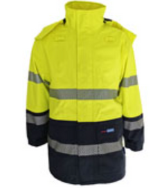 DNC Inherent FR PPE2 Segmented 2T Rain Jacket