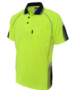 Hi Vis Galaxy Sublimated Polo