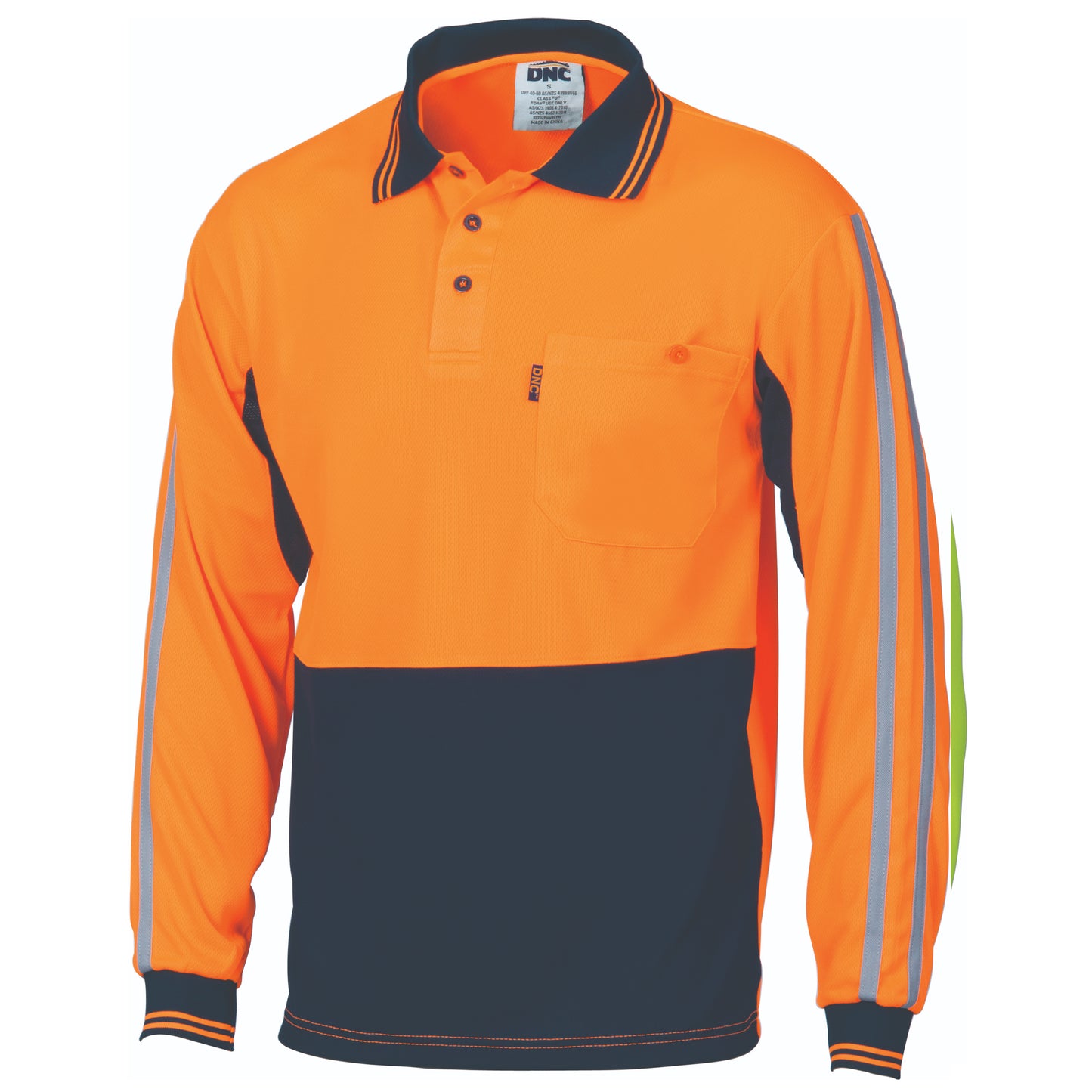 Orange/Navy