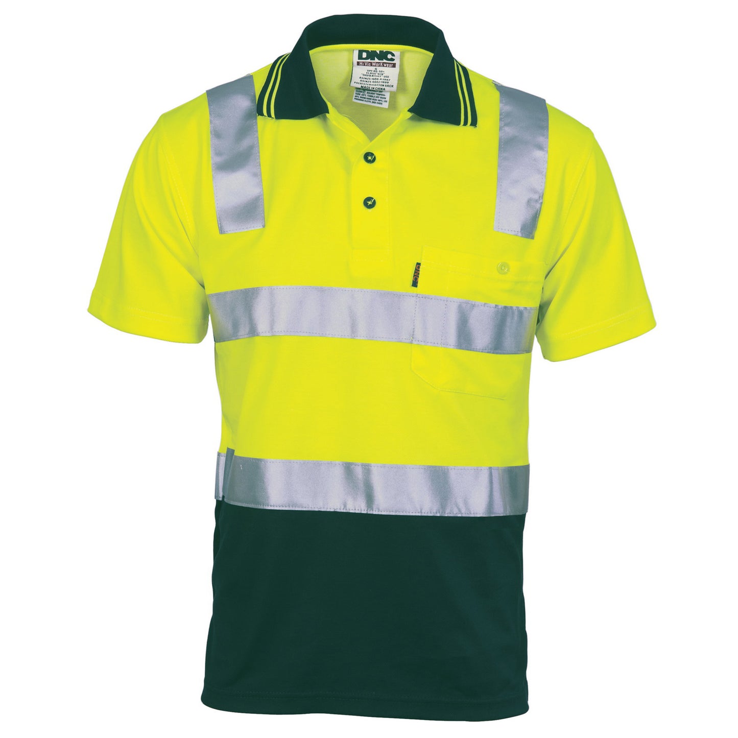 Yellow/Bottle Green