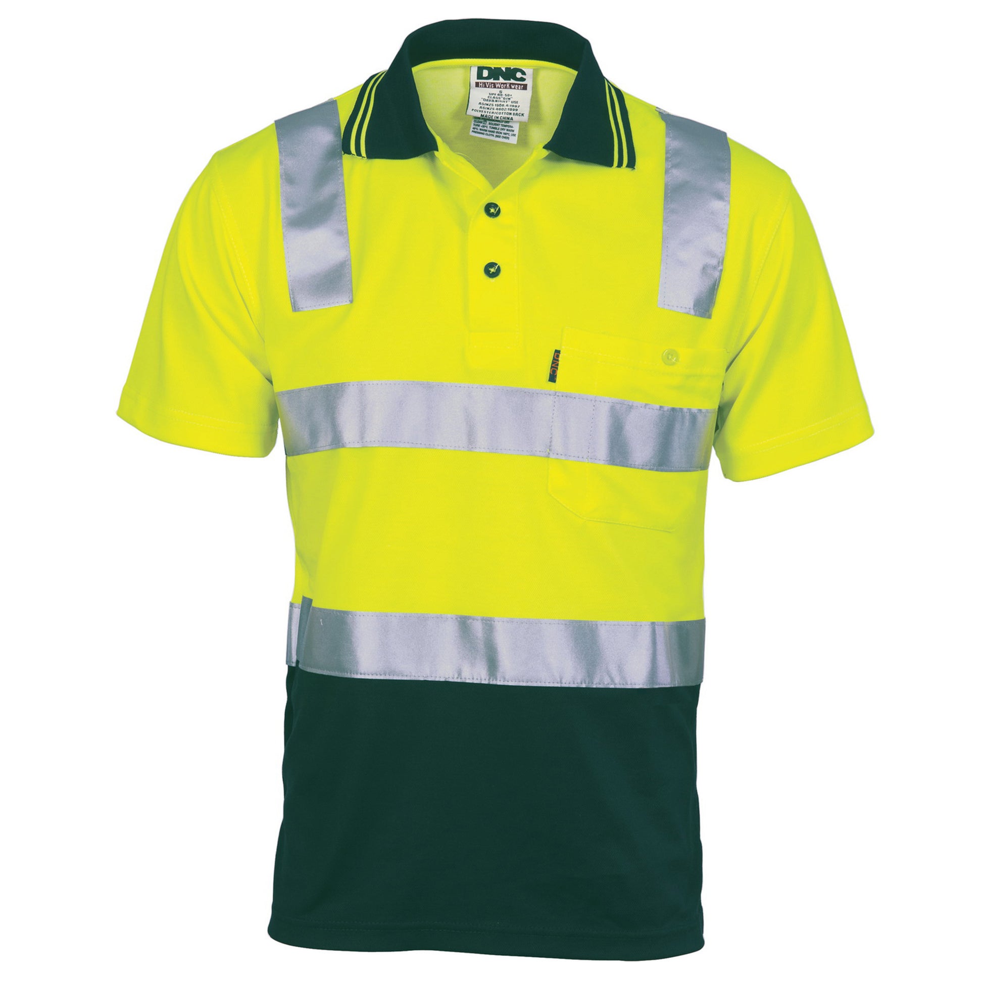 Yellow/Bottle Green